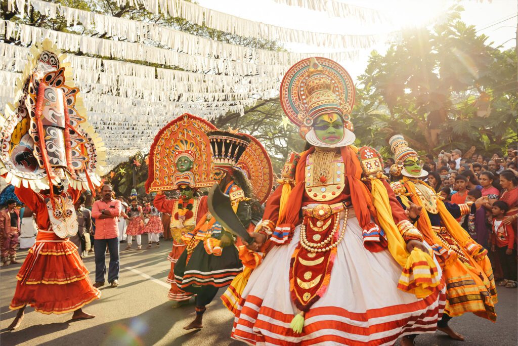 Kerala kathakali Dancers 2