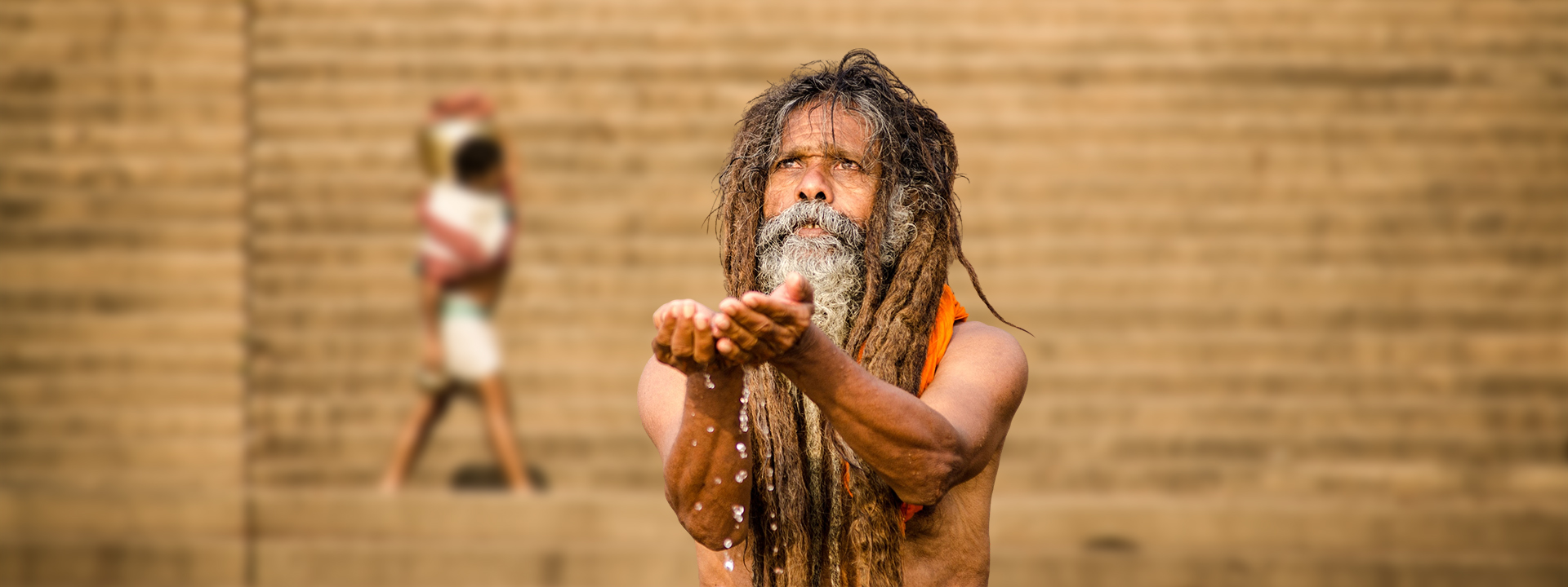 Sadhu Praying
