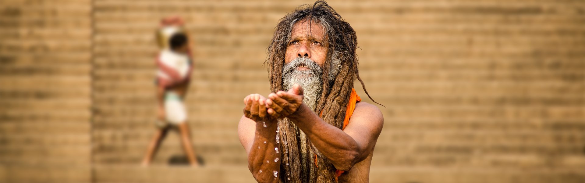 Sadhu Praying